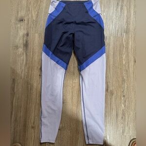 Old Navy Brand Color Block Blue Leggings